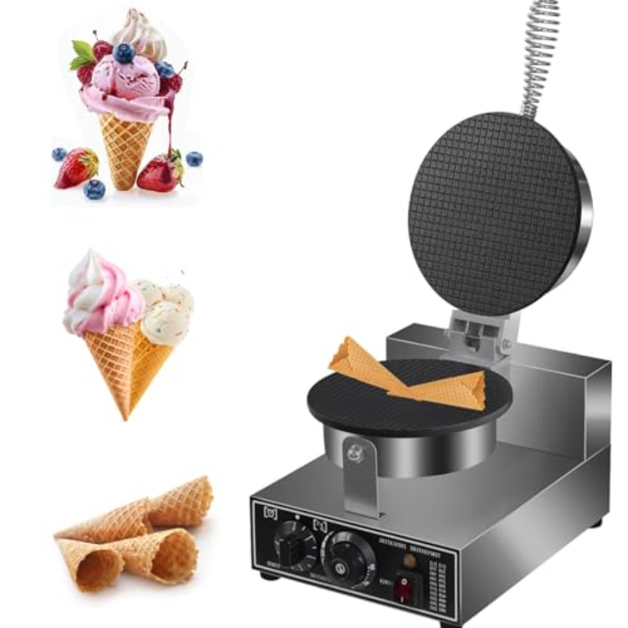 Electric Ice Cream Cone Maker  - Waffle Cone Maker ulasan dan harga