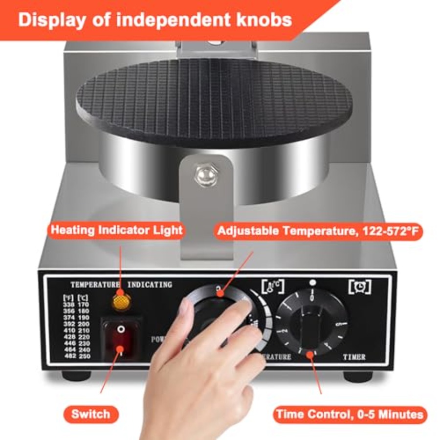 Electric Ice Cream Cone Maker  - Waffle Cone Maker ulasan dan harga