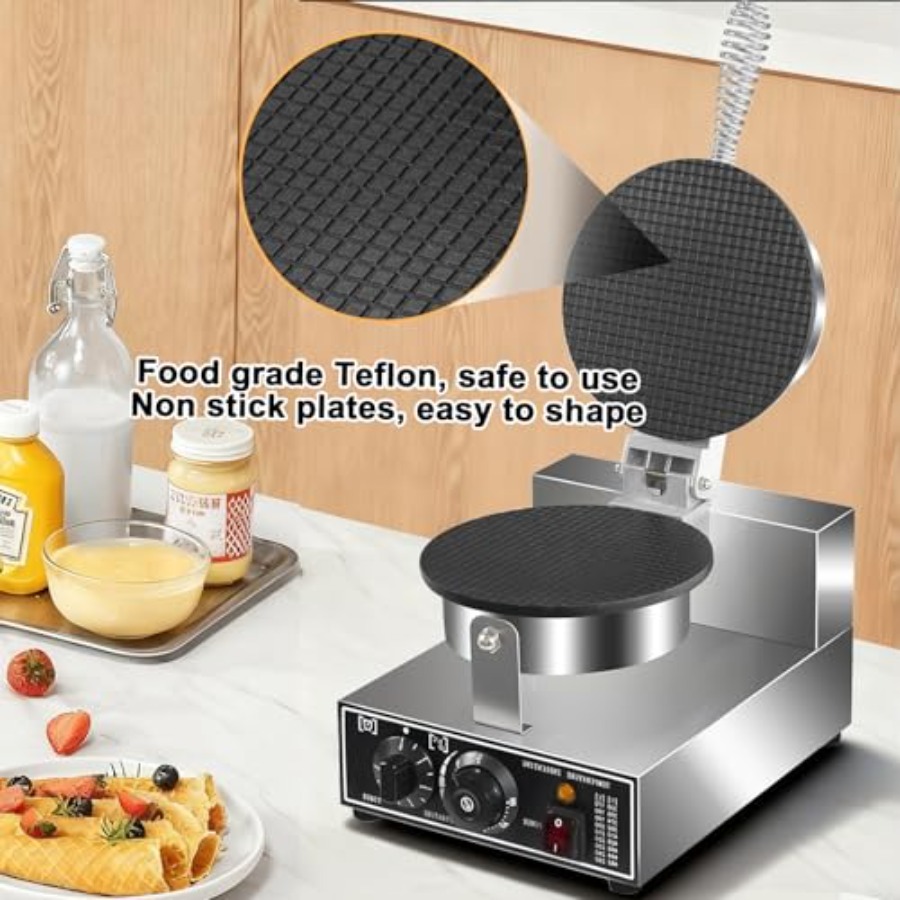 Electric Ice Cream Cone Maker  - Waffle Cone Maker ulasan dan harga