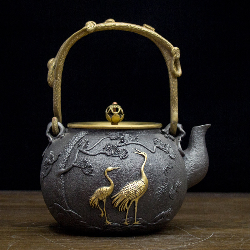 New Cast Iron Teapot Vintage T - Cast Iron Corn ulasan dan harga