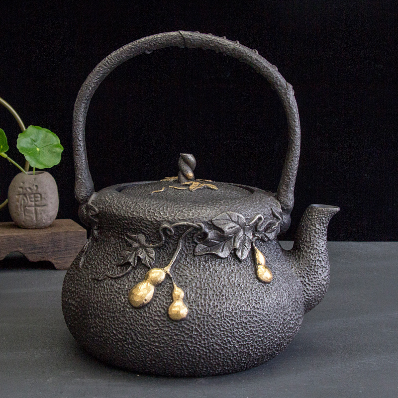 New Cast Iron Teapot Vintage T - Cast Iron Corn ulasan dan harga