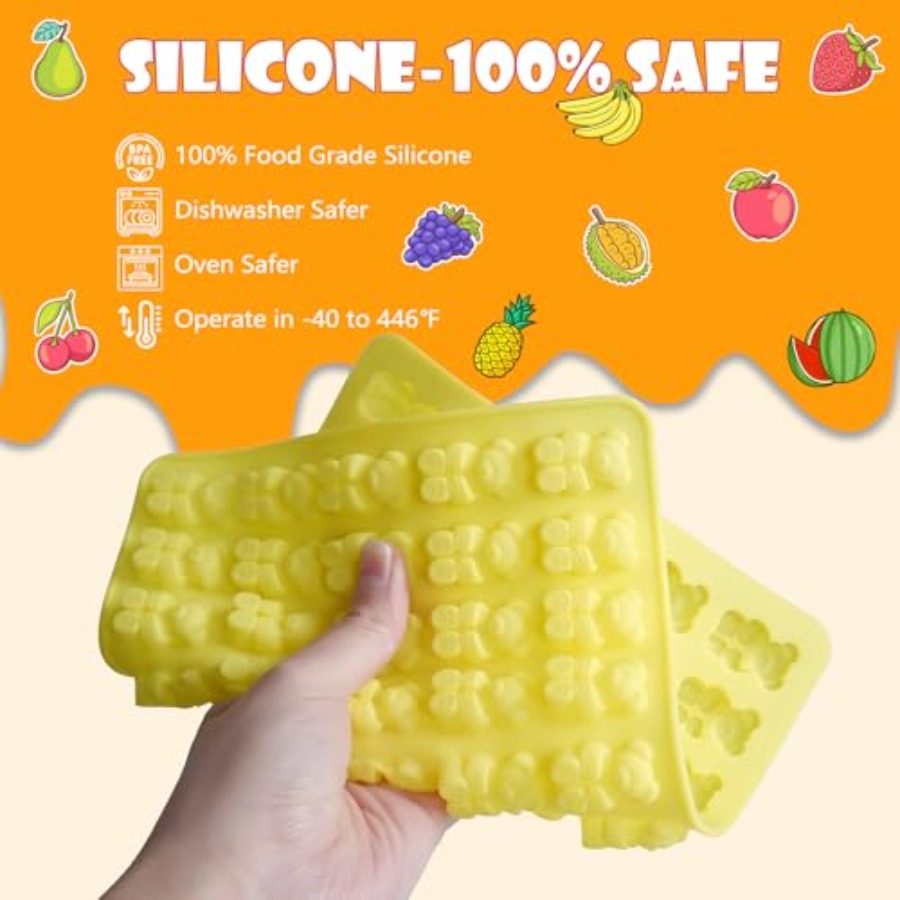 Gummy Bear Molds Silicone 37PC - Donut Mold Silicone ulasan dan harga