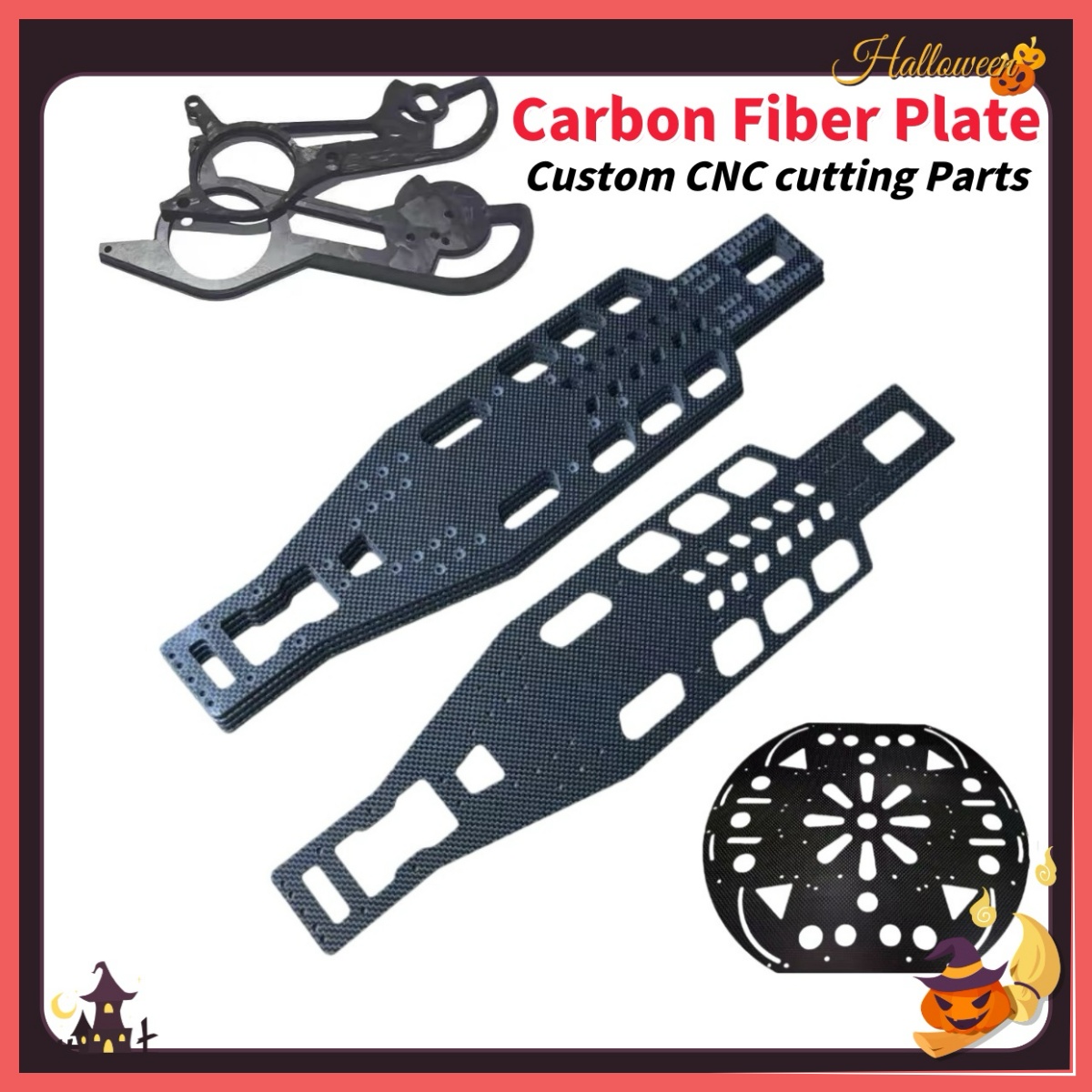 Carbon Fiber Sheet Plate Cutti - Crepe Pan Carbon ulasan dan harga