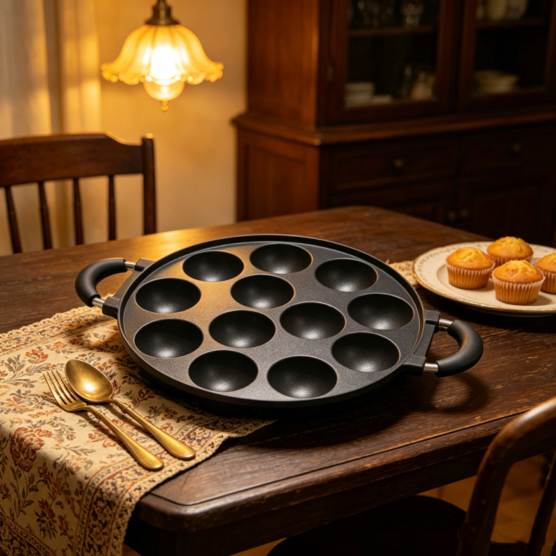 7/12 Mold Aebleskiver Pan, Non - Danish Pancake Pan ulasan dan harga