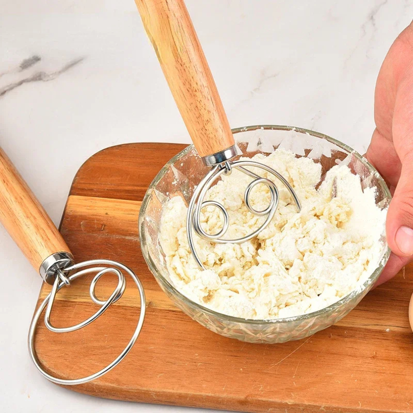 Large Hand Danish Dough Whisk  - Danish Pancake Pan ulasan dan harga