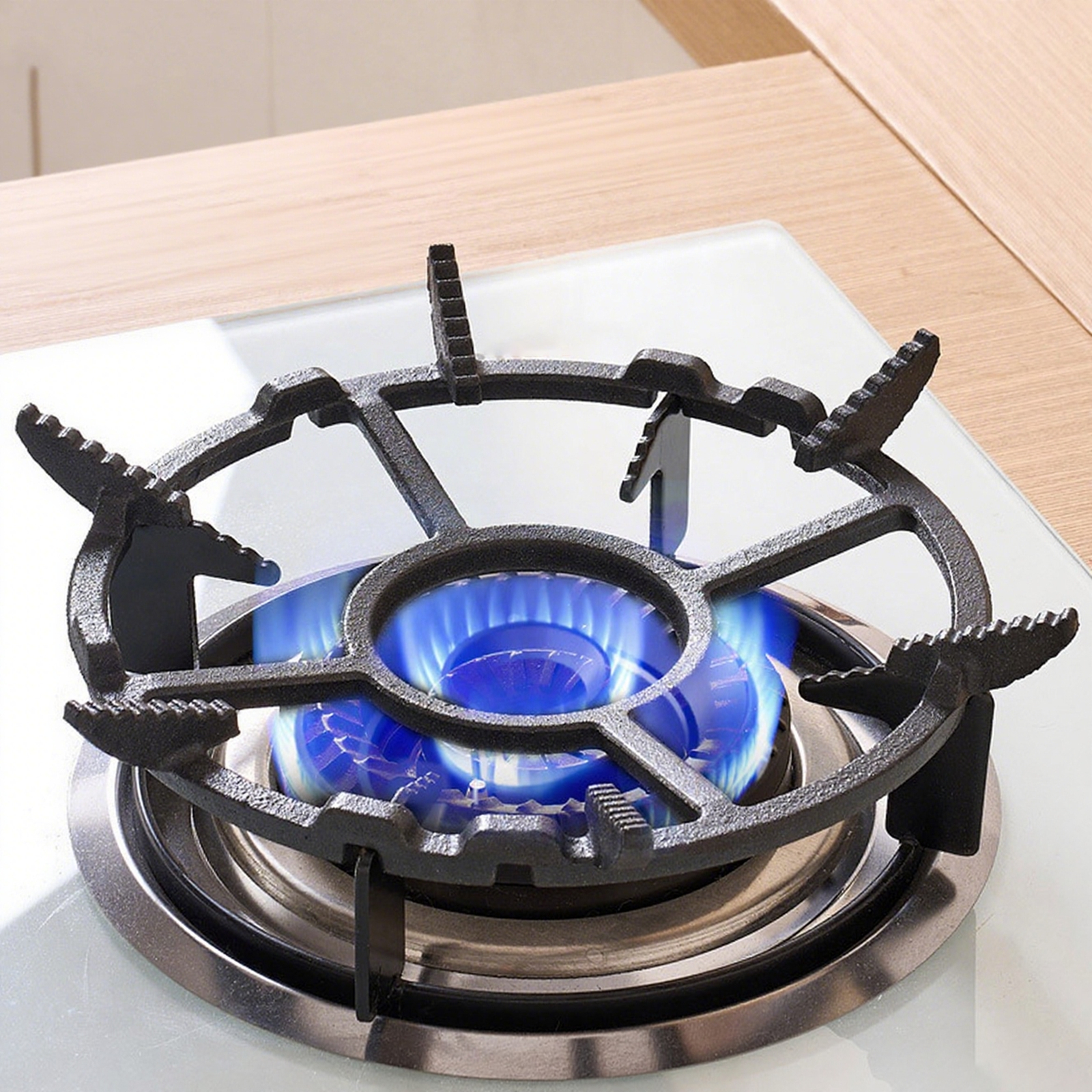 Cast Iron Wok Support Pot Rack - Cast Iron Corn ulasan dan harga
