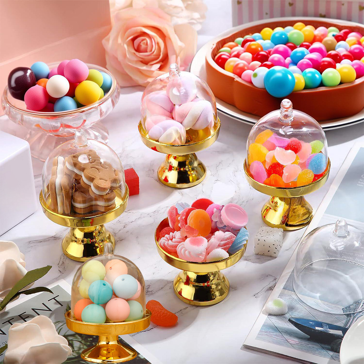 1/6/12pcs Mini Candy Box Dim S - Dim Sum Basket ulasan dan harga