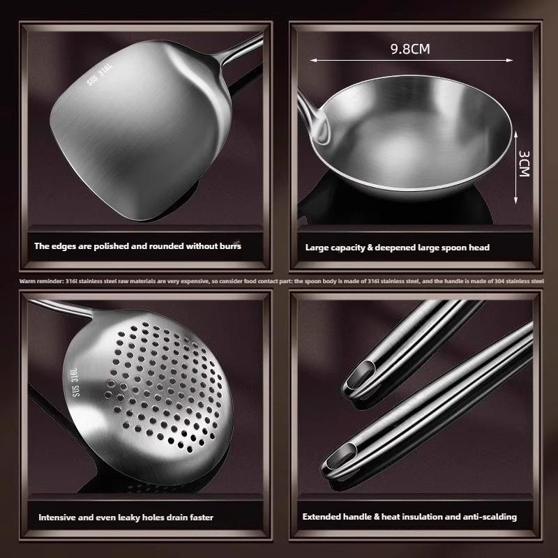 Food Stainless Steel Wok Spatu - Okonomiyaki Spatula ulasan dan harga