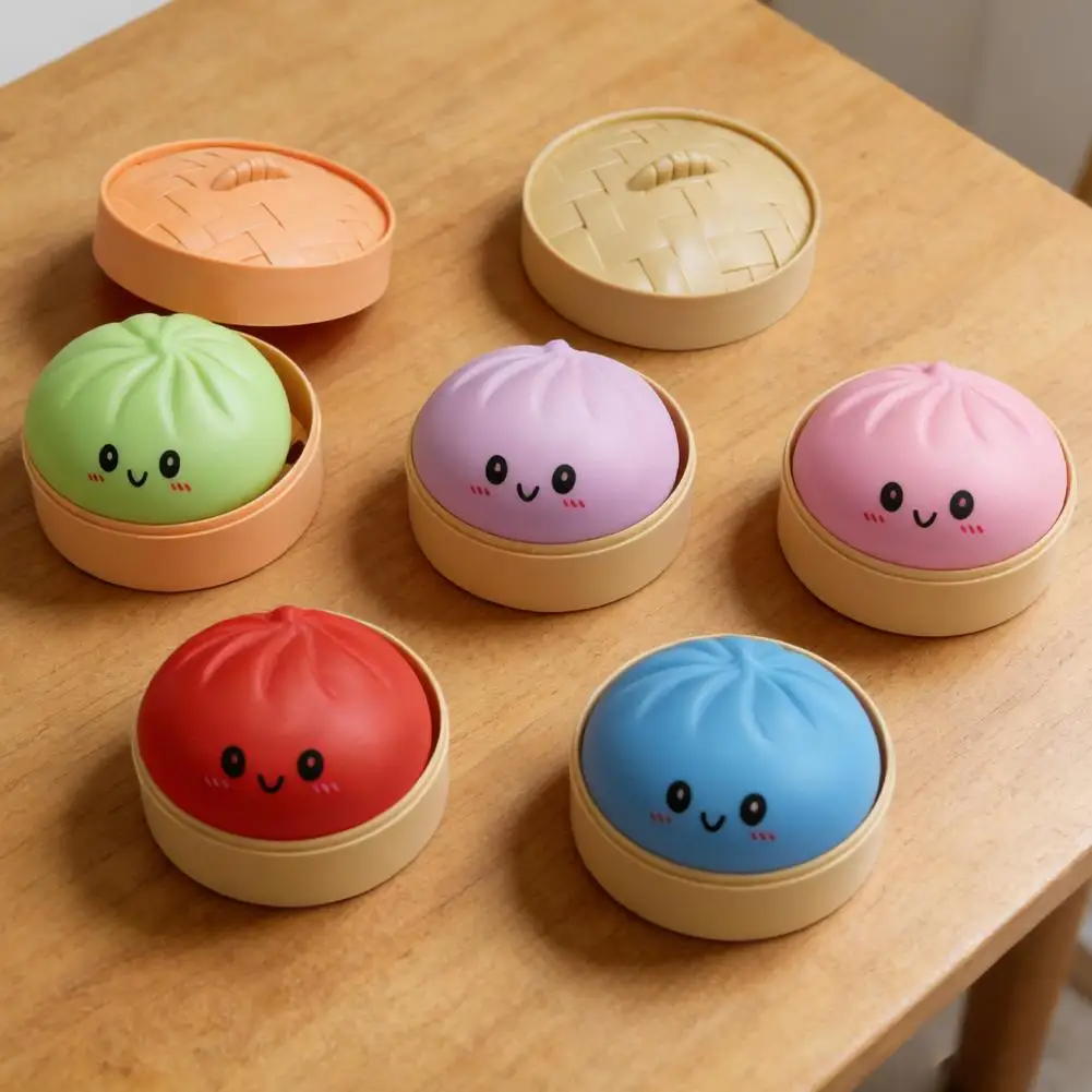 Blue Cartoon Bao Bun Slow Rebo - Bao Steamer Bamboo ulasan dan harga