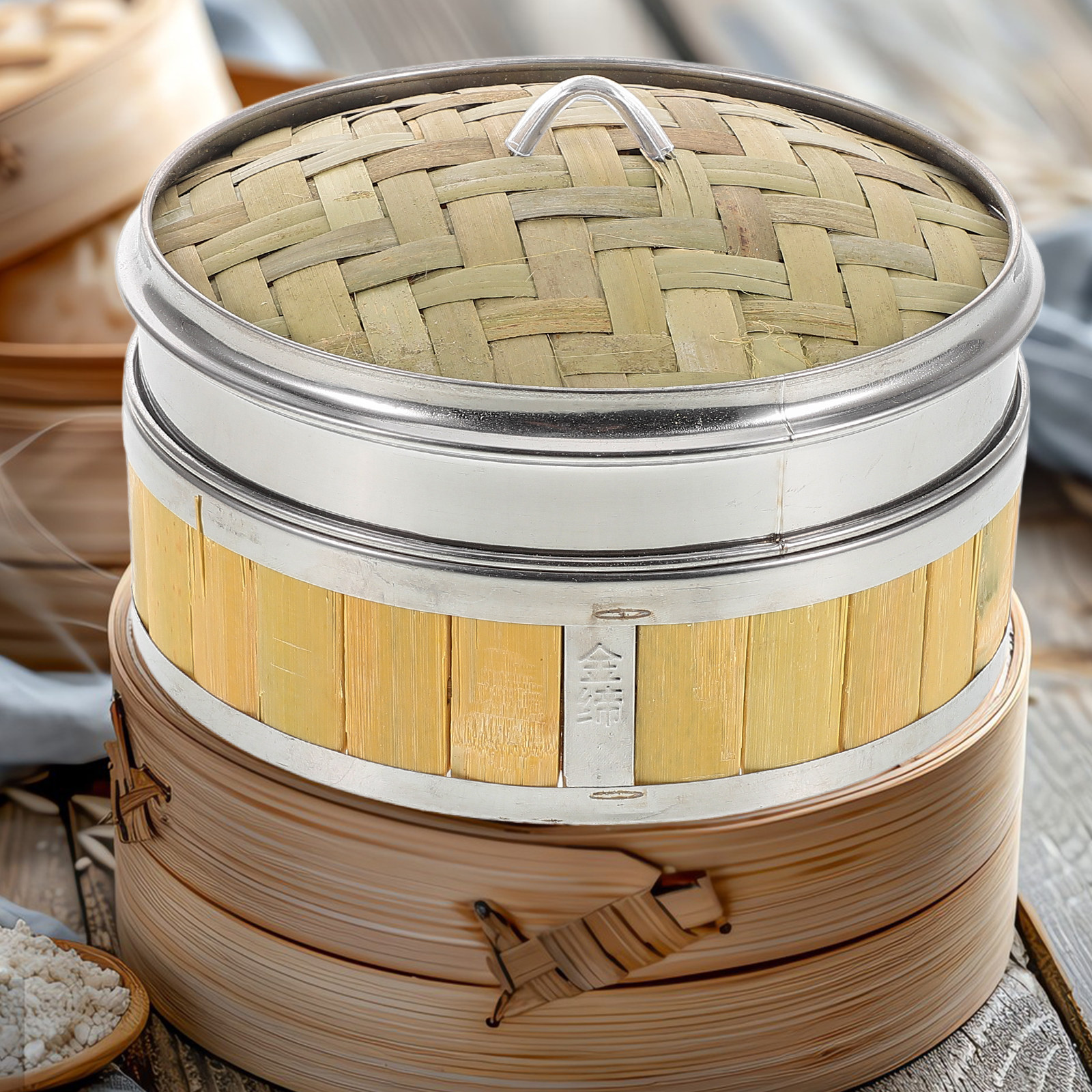 Chinese Food Steamer Bamboo St - Bao Steamer Bamboo ulasan dan harga